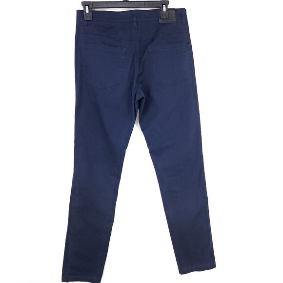 CXL by Christian Lacroix Mens Chino Pants Blue 30x32 Modern Fit - Picture 2 of 13